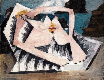 パブロ・ピカソ Painting - 「入浴者 6」1928 年キュビズム パブロ・ピカソ